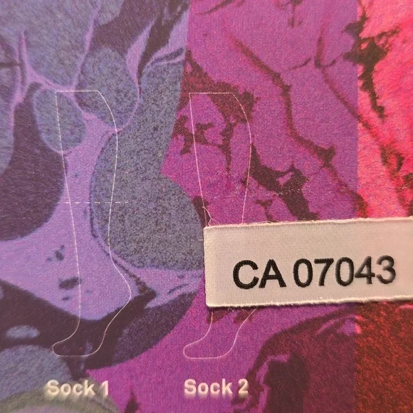 Hysteria by Happy Socks - Frida Crew Socks in Silky Viscose​​ - Picture 10 of 12